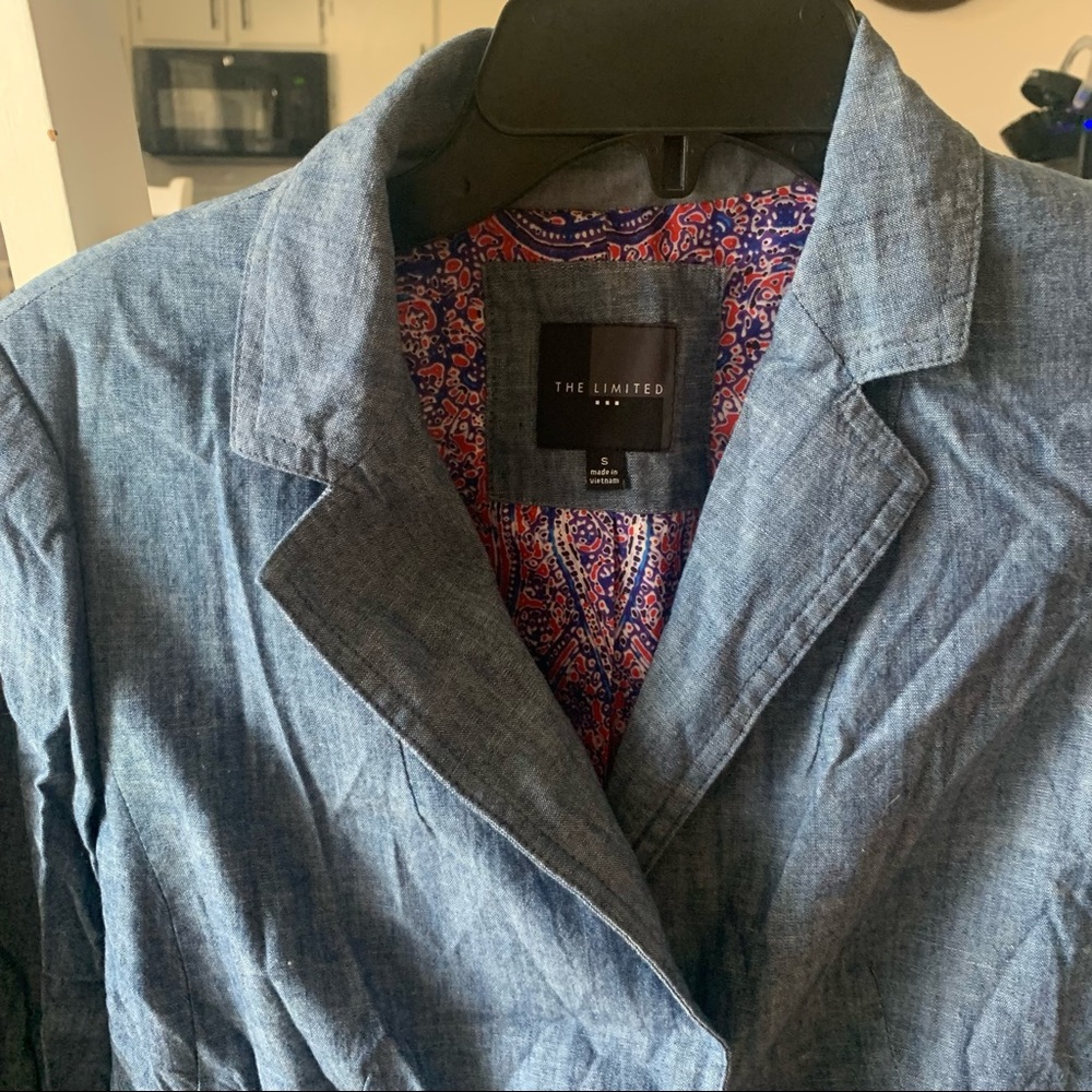 Denim Blazer - image 3